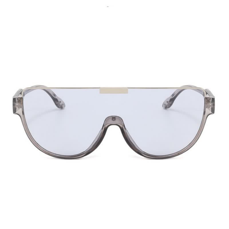 Spykay™ SG60679 Oversized Frame Semi-Rimless Aviator Sunglasses
