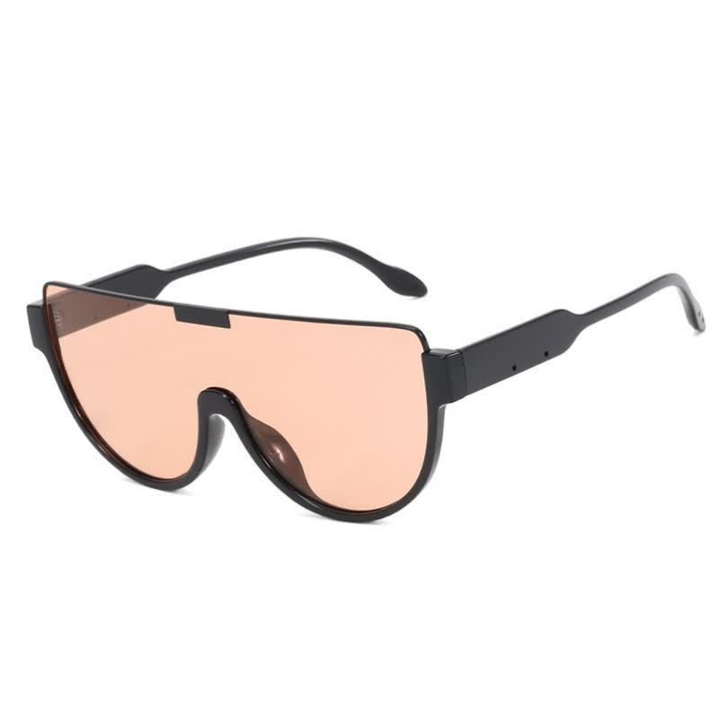 Spykay™ SG60679 Oversized Frame Semi-Rimless Aviator Sunglasses