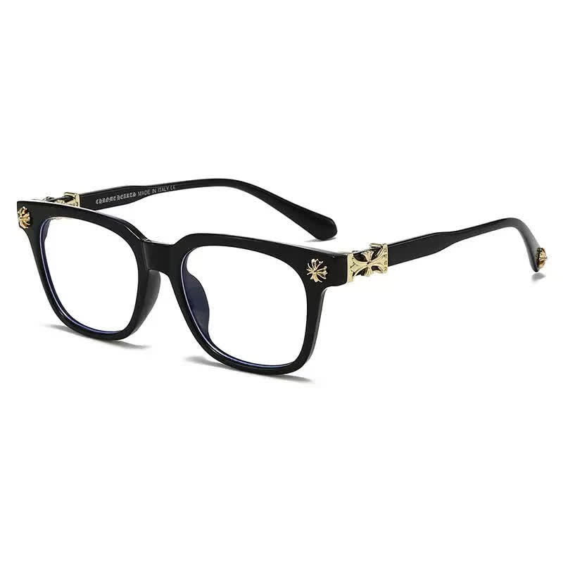 Spykay™ EG26756 Square Frame Cross Temples Classic Glasses