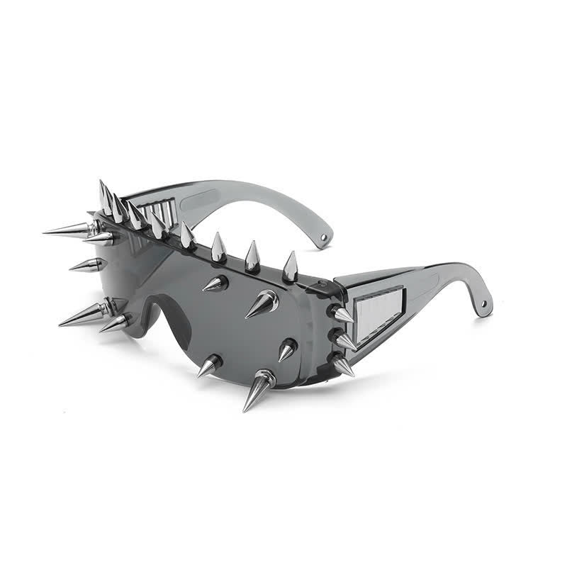Spykay™ SG60834 Rivet Decor Y2K Cyberpunk Hipster Sunglasses