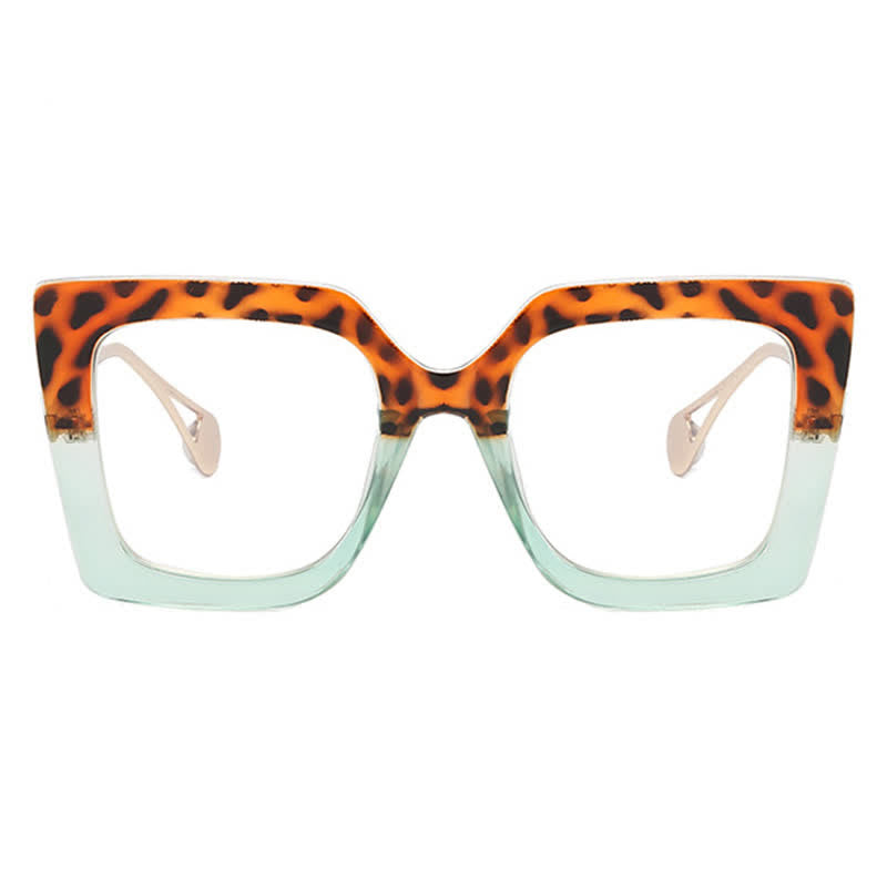 Spykay™ EG26765 Oversized Square Frame Anti-blue Light Glasses