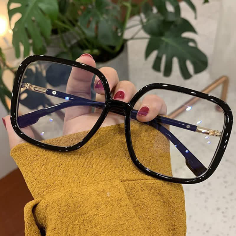 Spykay™ EG26770 Square Frame Classic Oversized Anti-blue Light Glasses