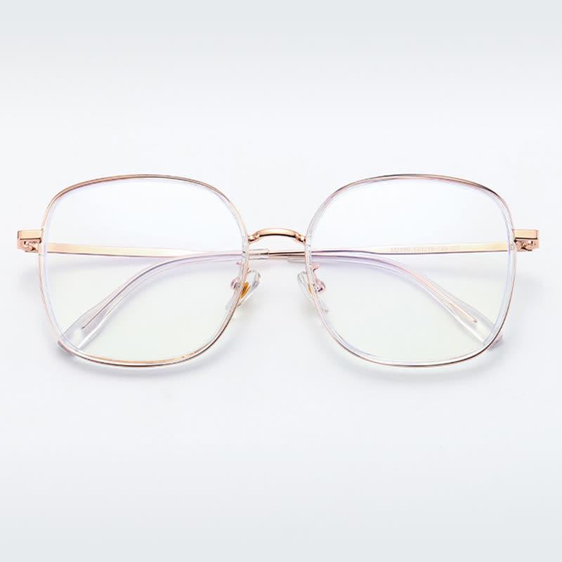 Spykay™ EG26821 Simple Oversized Square Frame Anti-blue Light Glasses