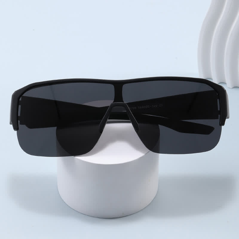 Spykay™ SG60959 Fit Over Glasses Semi-Rimless Polarized Sunglasses for Sports&Driving
