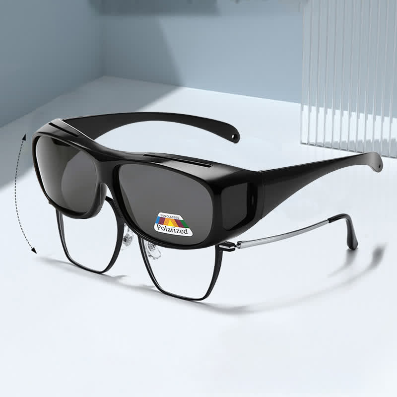 Spykay™ SG60960 Fit Over Glasses Wrap Around Polarized Sunglasses for Sports&Driving
