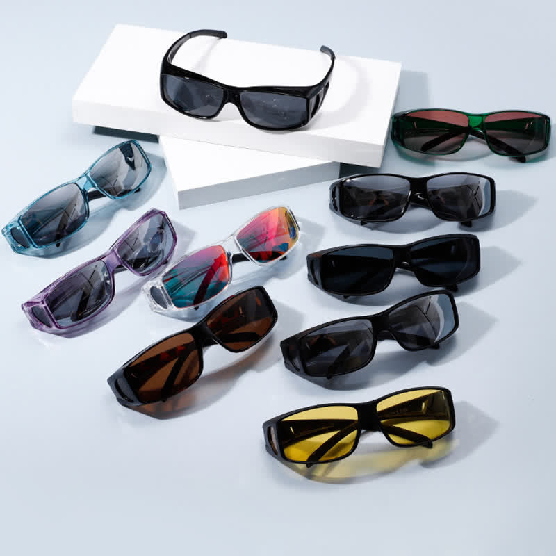 Spykay™ SG60963 Fit Over Glasses Polarized Sunglasses for Sports&Cycling