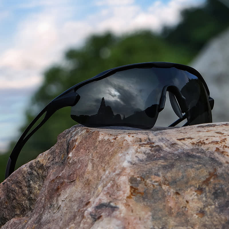 Spykay™ SG60969 Unisex Windproof Hollow Out Sporty Sunglasses for Cycling Driving Running