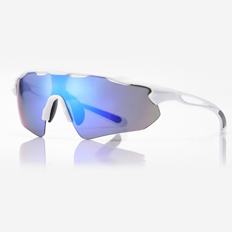 Spykay™ SG60969 Unisex Windproof Hollow Out Sporty Sunglasses for Cycling Driving Running
