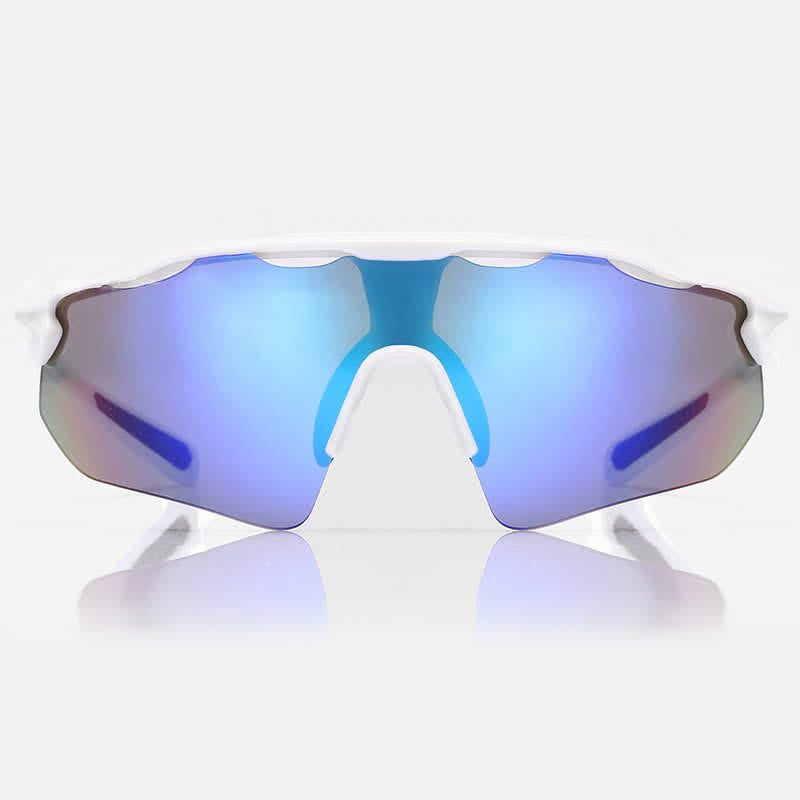 Spykay™ SG60969 Unisex Windproof Hollow Out Sporty Sunglasses for Cycling Driving Running