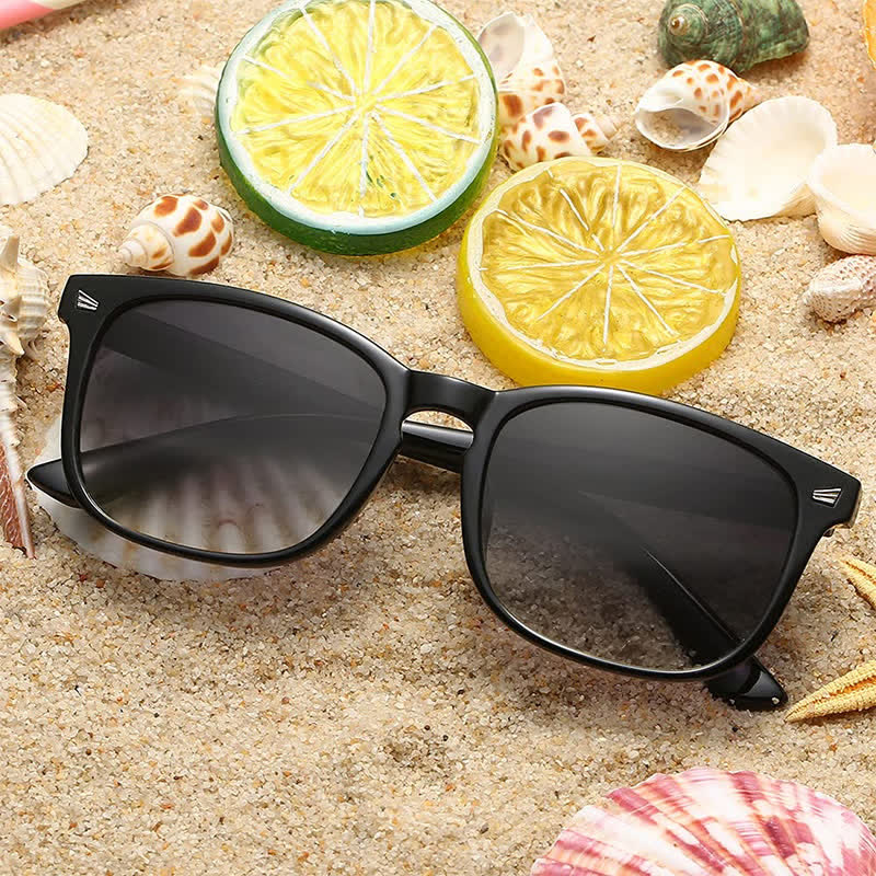 Spykay™ SG60973 Classic Lightweight Polarized Simple Square Frame Sunglasses