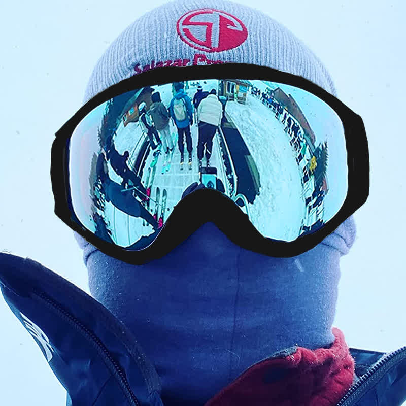 Spykay™ SG60981 Large Frame Anti Fog Over Glasses Ski Goggles for Men Women
