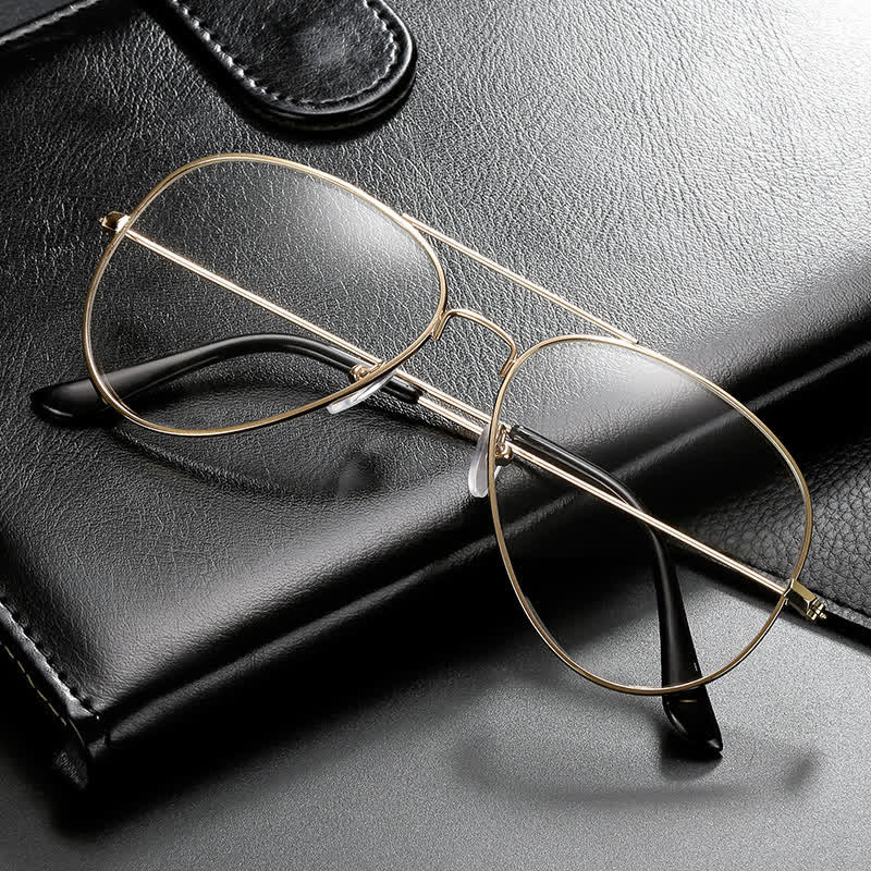 Spykay™ EG26827 Hipster Metal Retro Anti-blue Light Aviator Glasses