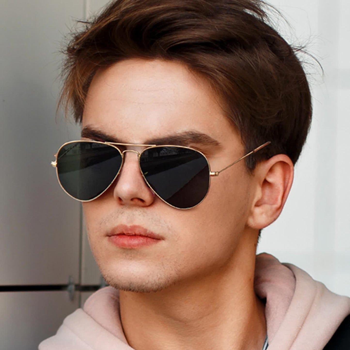 Spykay™ SG60978 Hipster Metal Retro Aviator Sunglasses
