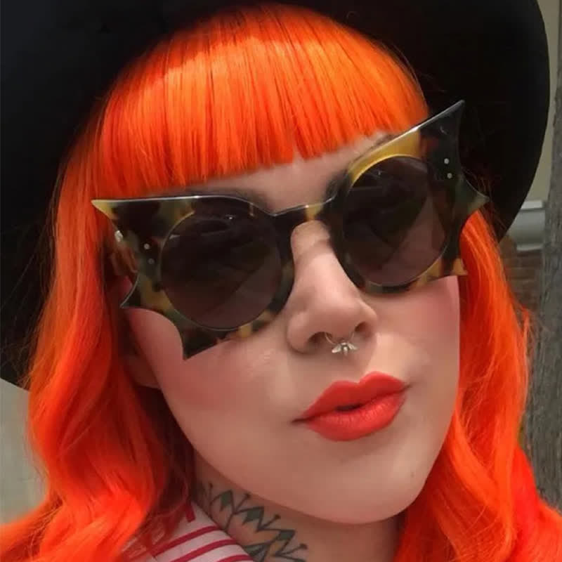 Spykay™ SG60985 Halloween Funny Oversized Batwing Shape Sunglasses