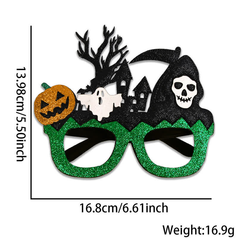 Spykay™ EG26830 Halloween Spooky Bat Pumpkin Skull Glasses for Adult Children