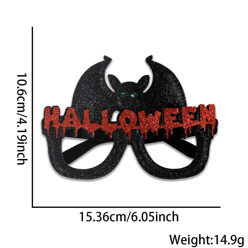 Spykay™ EG26830 Halloween Spooky Bat Pumpkin Skull Glasses for Adult Children