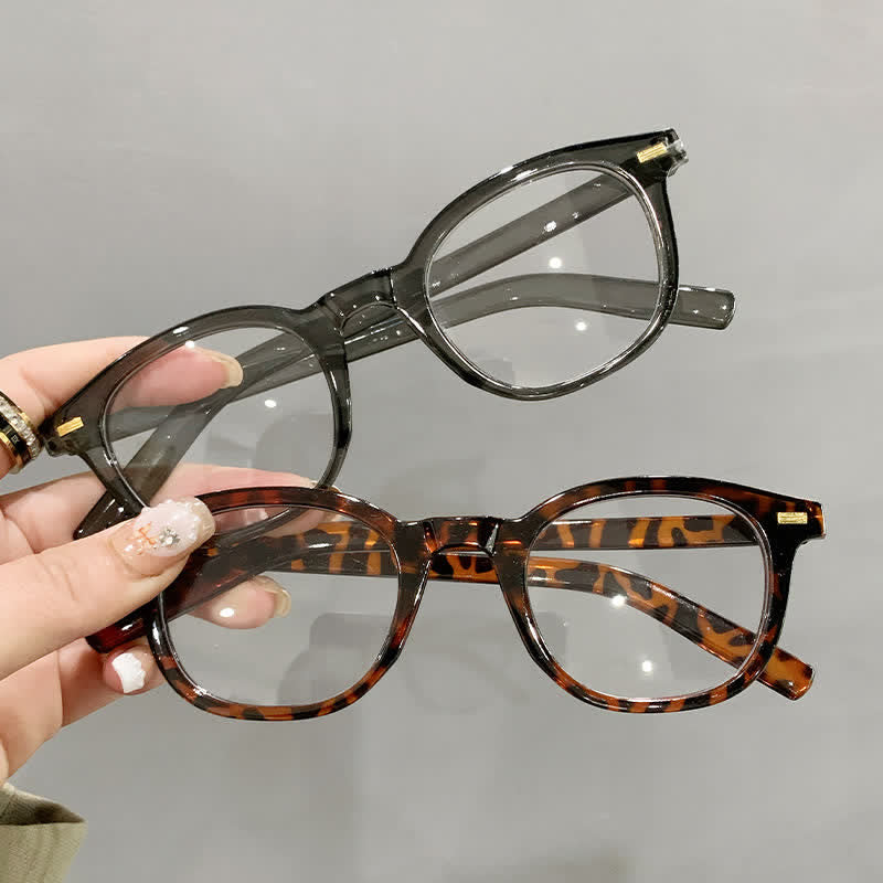 Spykay™ EG26836 Retro Classic Round Frame Anti-blue Light Glasses