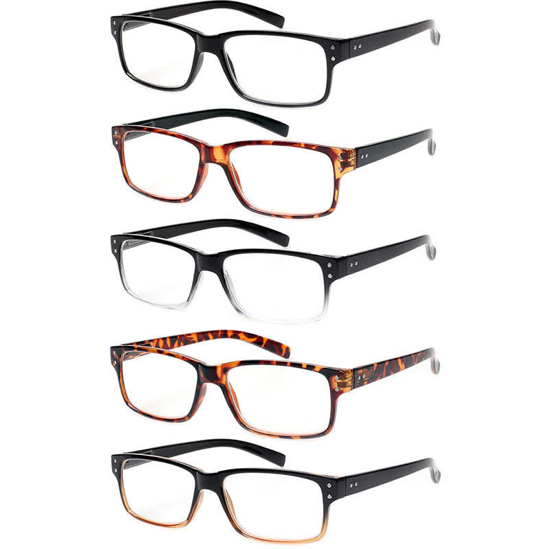 Spykay™ EG26837 Simple Classic Rectangle Frame Anti-blue Light Glasses