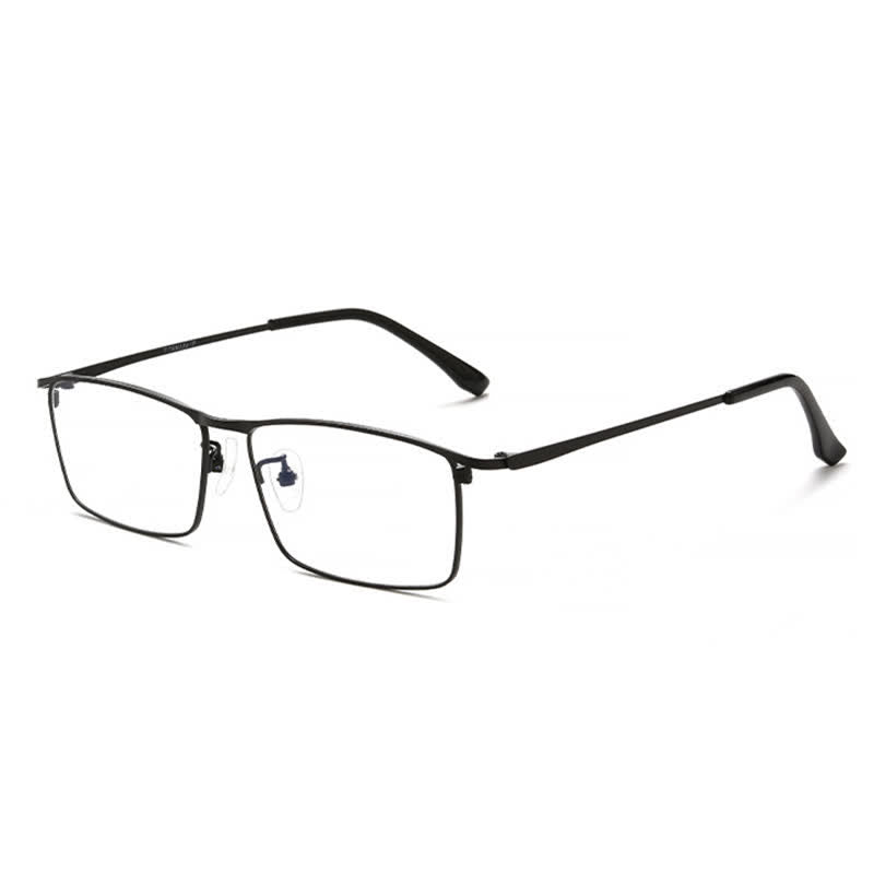 Spykay™ EG26841 Simple Titanium Rectangle Frame Anti-blue Light Glasses