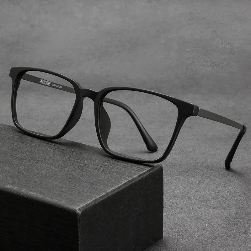 Spykay™ EG26843 Simple Lightweight Square Frame Anti-blue Light Glasses