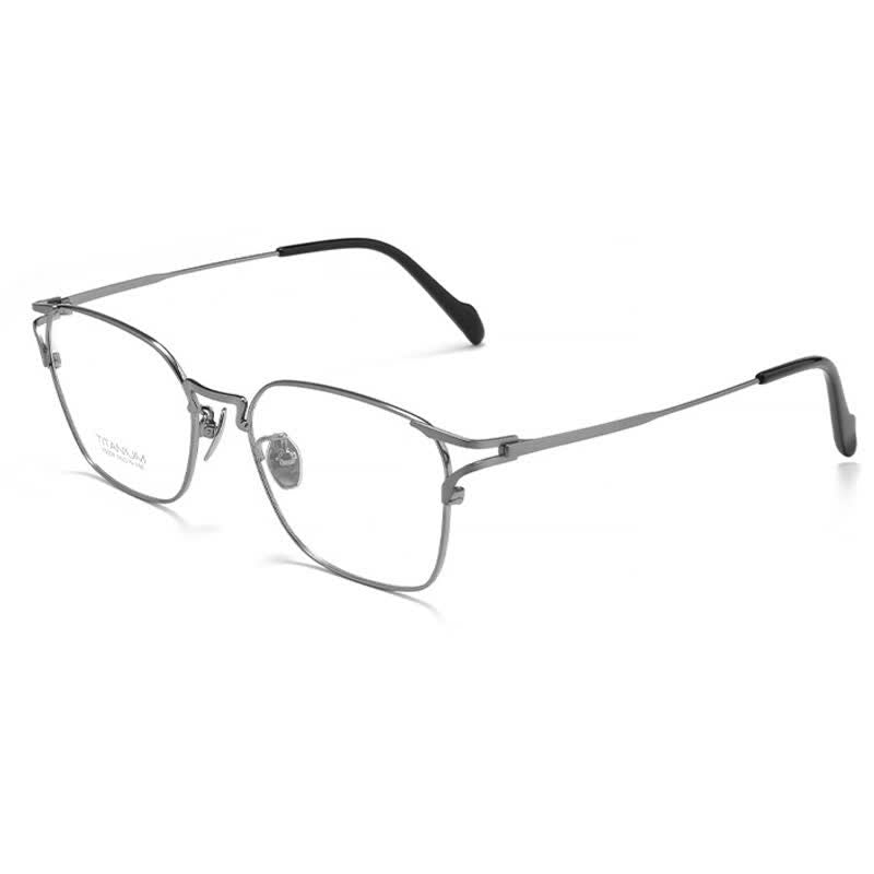 Spykay™ EG26846 Lightweight Titanium Square Frame Anti-blue Light Simple Glasses