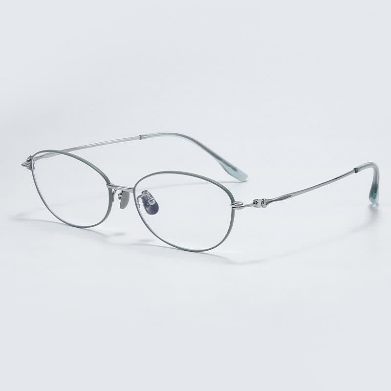 Spykay™ EG26856 Butterfly Titanium Lightweight Frame Anti-blue Light Simple Glasses