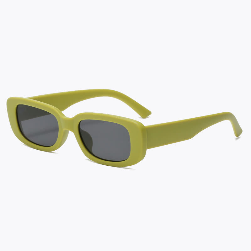 Spykay™ SG60996 Rectangle Small Thick Frame Vintage Sunglasses