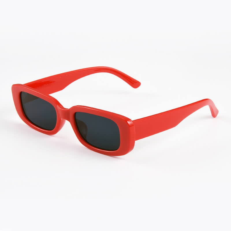 Spykay™ SG60996 Rectangle Small Thick Frame Vintage Sunglasses