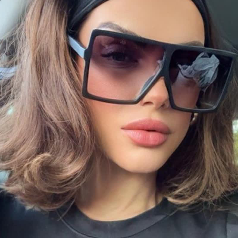 Spykay™ SG60998 Square Oversized Frame Fashion Sunglasses