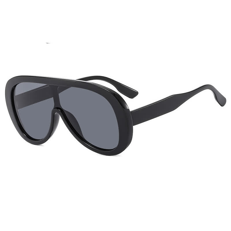 Spykay™ SG61001 Unisex Oversized One-piece Frame Aviator Sunglasses