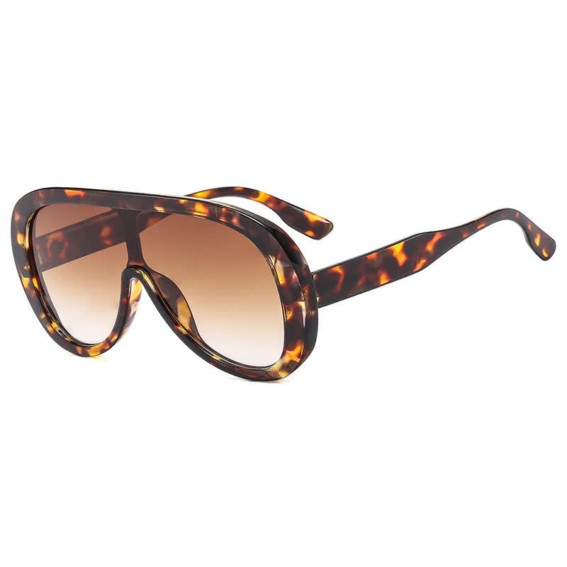 Spykay™ SG61001 Unisex Oversized One-piece Frame Aviator Sunglasses