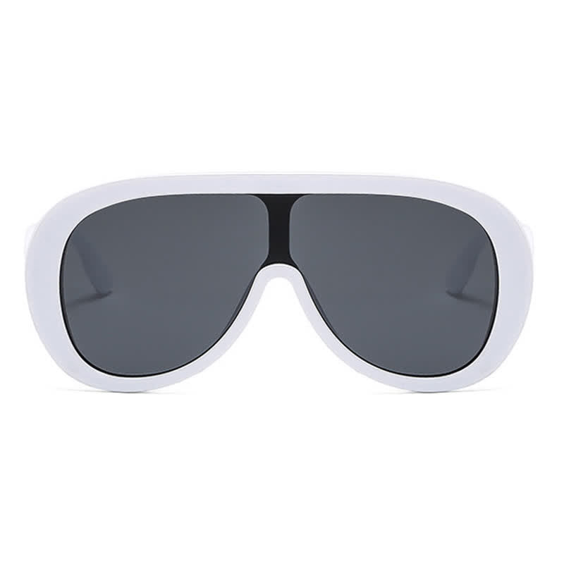 Spykay™ SG61001 Unisex Oversized One-piece Frame Aviator Sunglasses