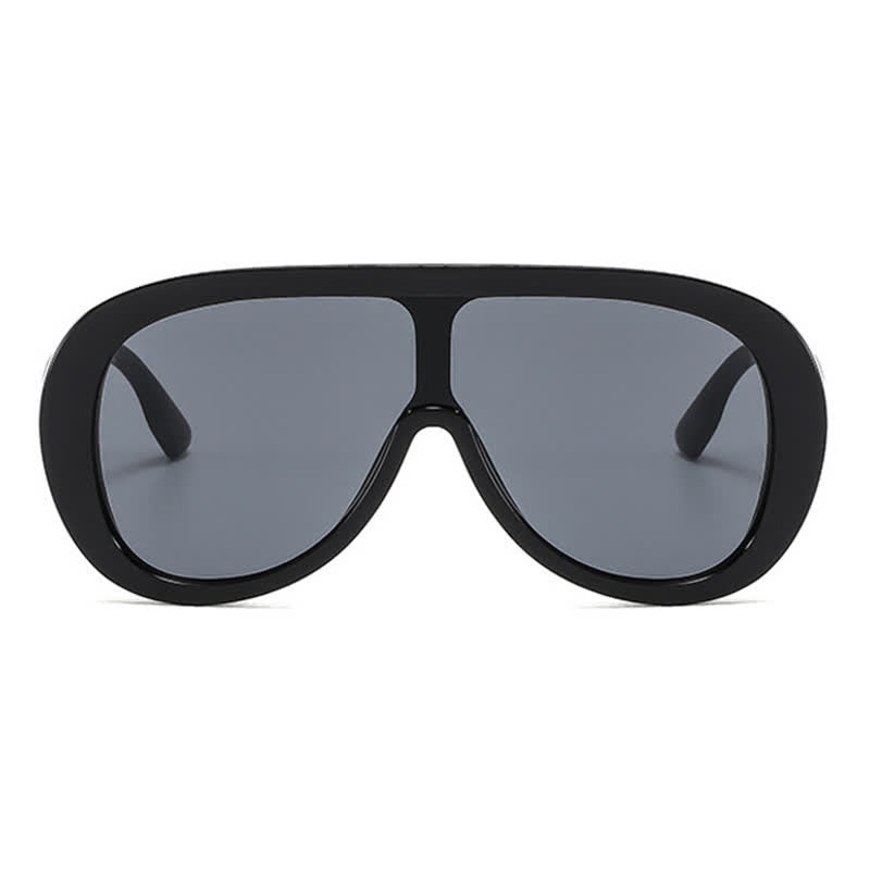 Spykay™ SG61001 Unisex Oversized One-piece Frame Aviator Sunglasses