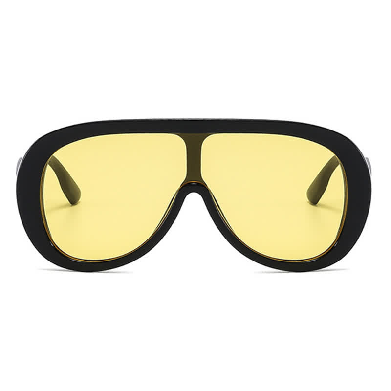 Spykay™ SG61001 Unisex Oversized One-piece Frame Aviator Sunglasses
