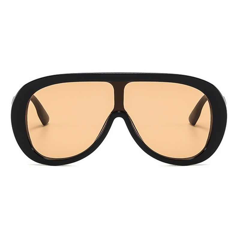 Spykay™ SG61001 Unisex Oversized One-piece Frame Aviator Sunglasses