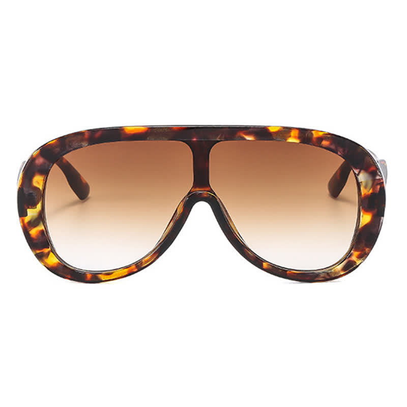Spykay™ SG61001 Unisex Oversized One-piece Frame Aviator Sunglasses