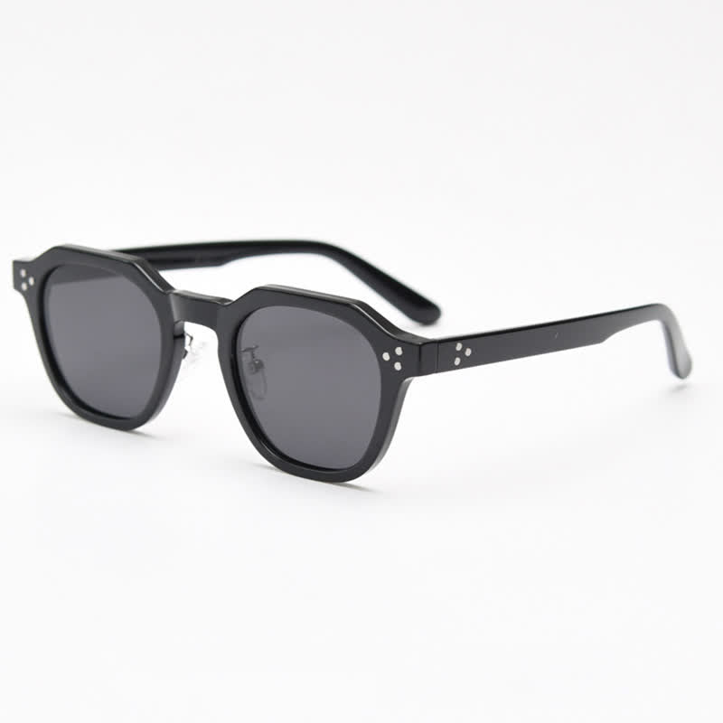 Spykay™ SG61000 Unisex Retro Geometric Frame Polarized Sunglasses