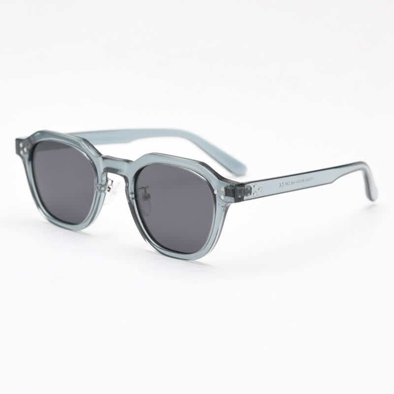 Spykay™ SG61000 Unisex Retro Geometric Frame Polarized Sunglasses