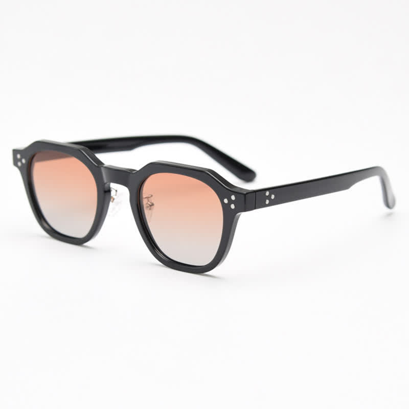 Spykay™ SG61000 Unisex Retro Geometric Frame Polarized Sunglasses