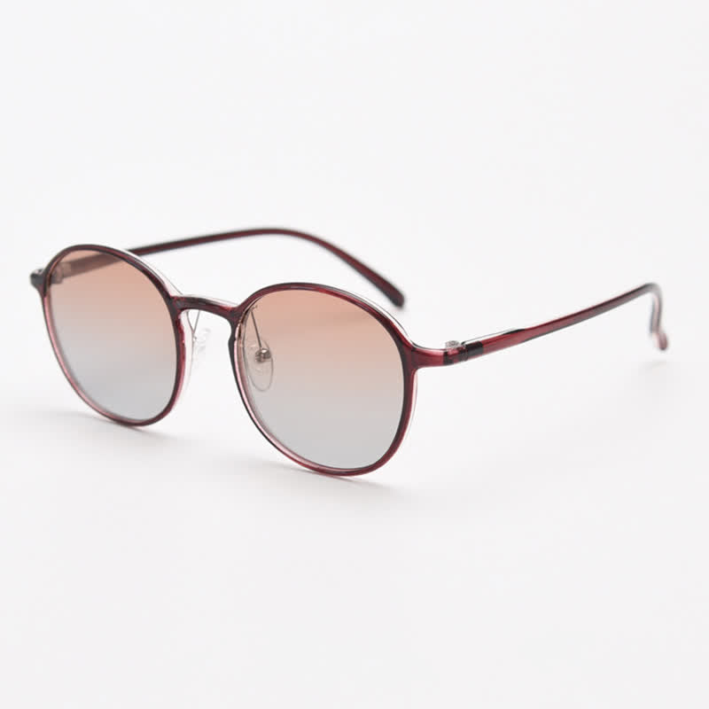Spykay™ SG60999 Unisex Retro Simple Round Frame Polarized Sunglasses