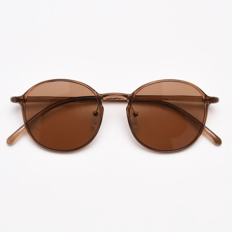 Spykay™ SG60999 Unisex Retro Simple Round Frame Polarized Sunglasses