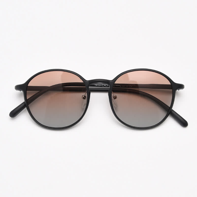 Spykay™ SG60999 Unisex Retro Simple Round Frame Polarized Sunglasses