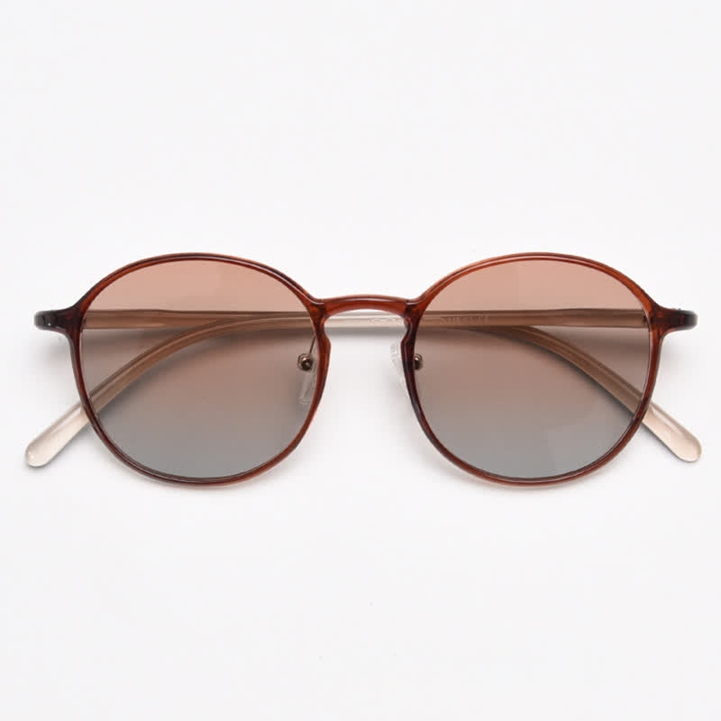 Spykay™ SG60999 Unisex Retro Simple Round Frame Polarized Sunglasses