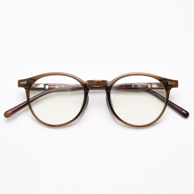 Spykay™ EG26869 Simple Round Frame Anti-blue Light Classic Glasses