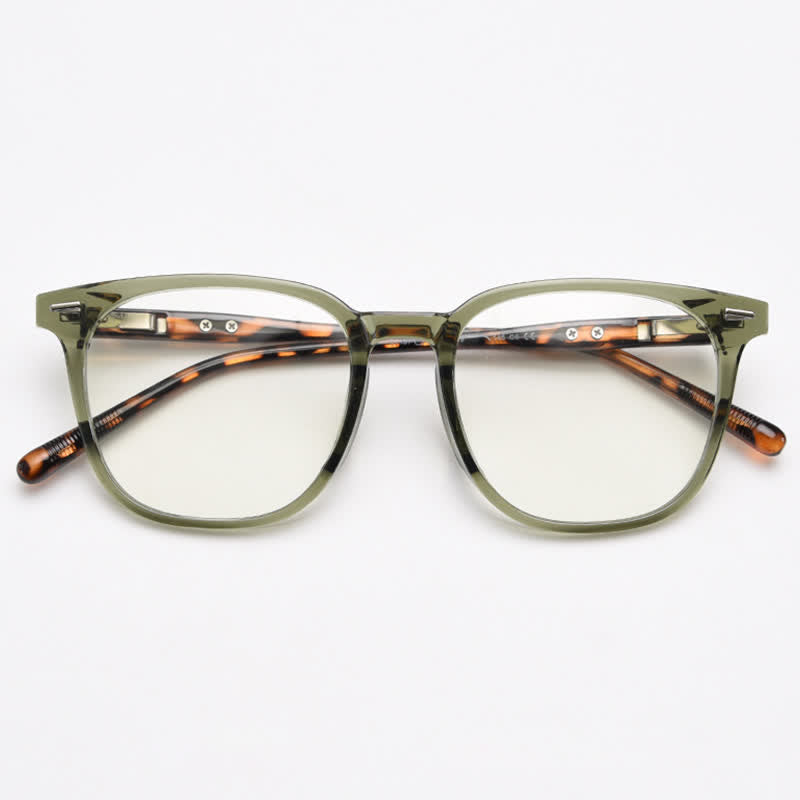 Spykay™ EG26868 Large Square Frame Anti-blue Light Retro Classic Glasses