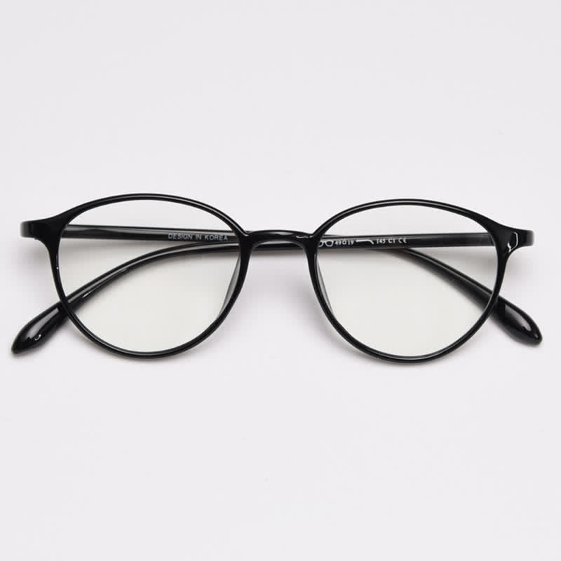 Spykay™ EG26866 Oval Frame Anti-blue Light Simple Classic Lightweight Glasses