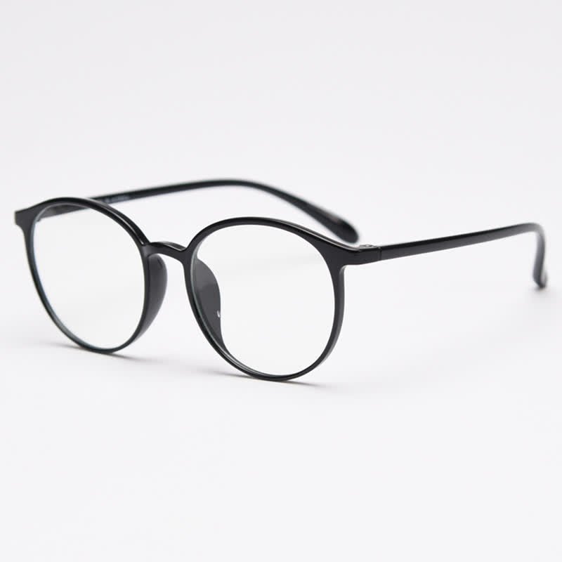 Spykay™ EG26865 Large Round Frame Anti-blue Light Simple Classic Lightweight Glasses