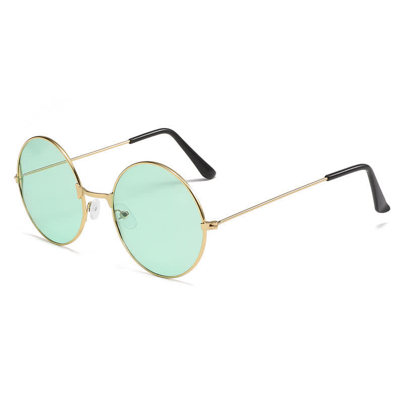 Spykay™ SG61008 Retro Round Frame Metal Sunglasses for Women Men