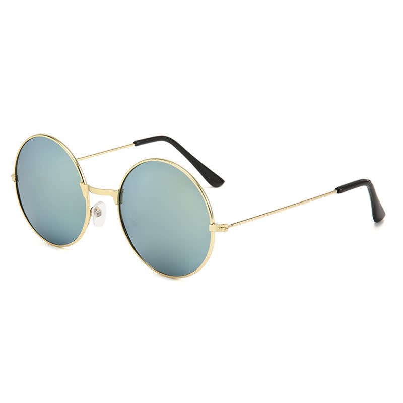 Spykay™ SG61008 Retro Round Frame Metal Sunglasses for Women Men