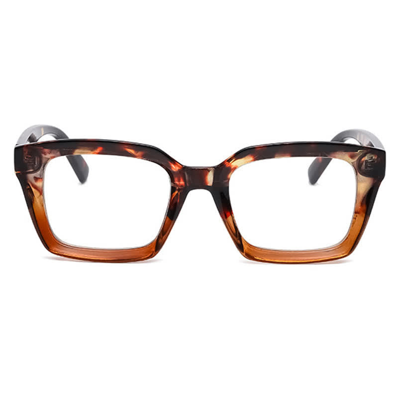 Spykay™ EG26877 Classic Simple Square Frame Concave Lenses Anti-blue Light Thick Glasses